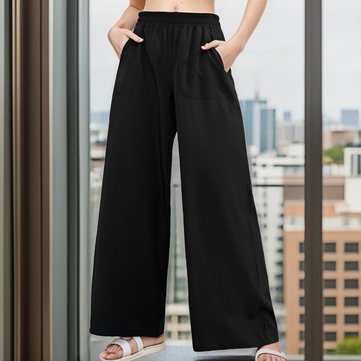 ★Deuxieme Classe gentleness Pants【美品】 Spanx AirEssentials Wide Leg Pant