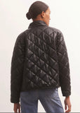 Heritage, faux, leather jacket - Black