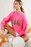 Christmas Tree Sequin Knitted Sweater Top