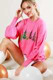 Christmas Tree Sequin Knitted Sweater Top