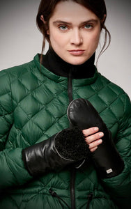The Betrice Leather Mittens